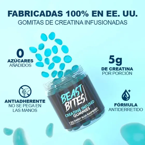 Beast Bites - Creatinas en Gomitas