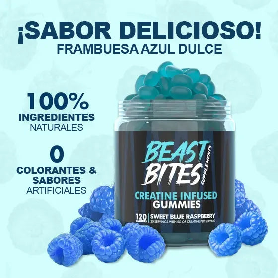 Beast Bites - Creatinas en Gomitas