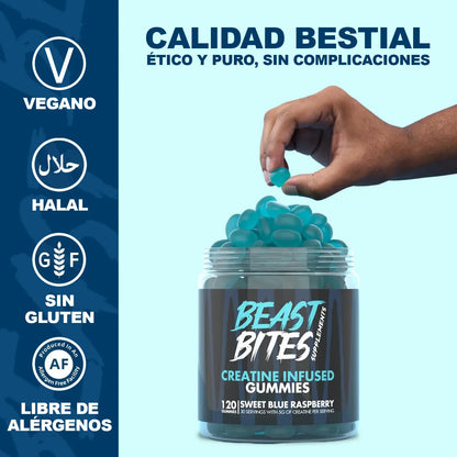 Beast Bites - Creatinas en Gomitas